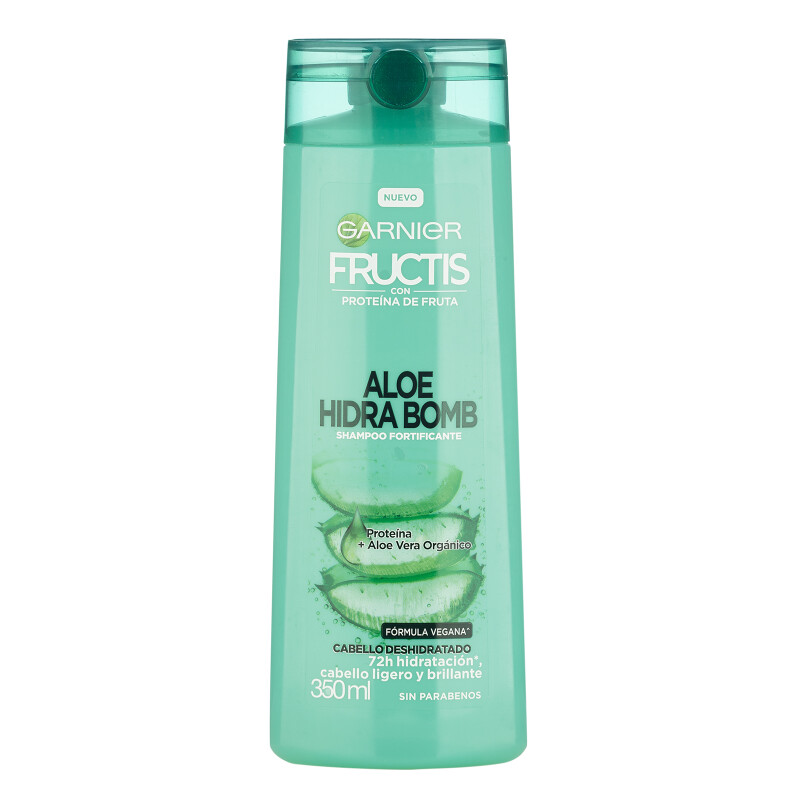 Shampoo Garnier Fructis Aloe Hidra Bomb 350 ML