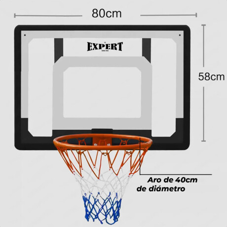 Tablero Basket + Aro Metal+ Red + Bulones + Pelota N5 Bkt001015
