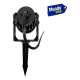 Lampara Estaca Jardin Led Exterior Pincho Piso Gu10 Negro Lampara Estaca Jardin Led Exterior Pincho Piso Gu10 Negro