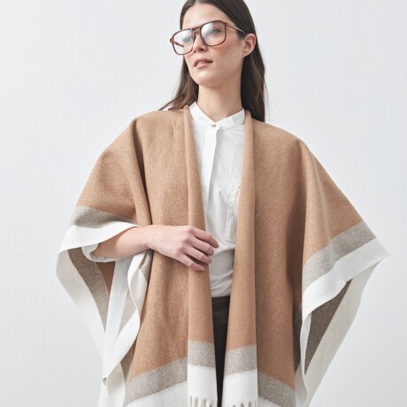 PONCHO OUZO Beige