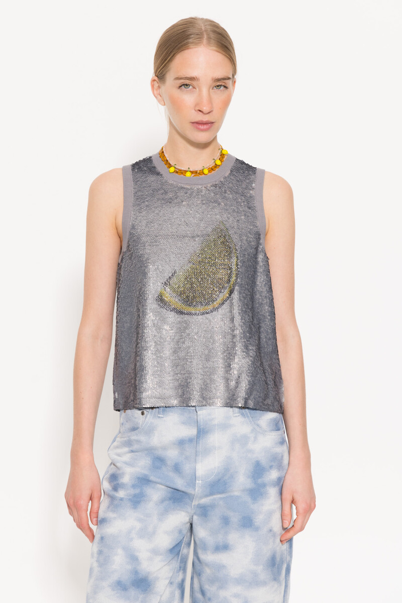 MUSCULOSA MEGHAN Plata