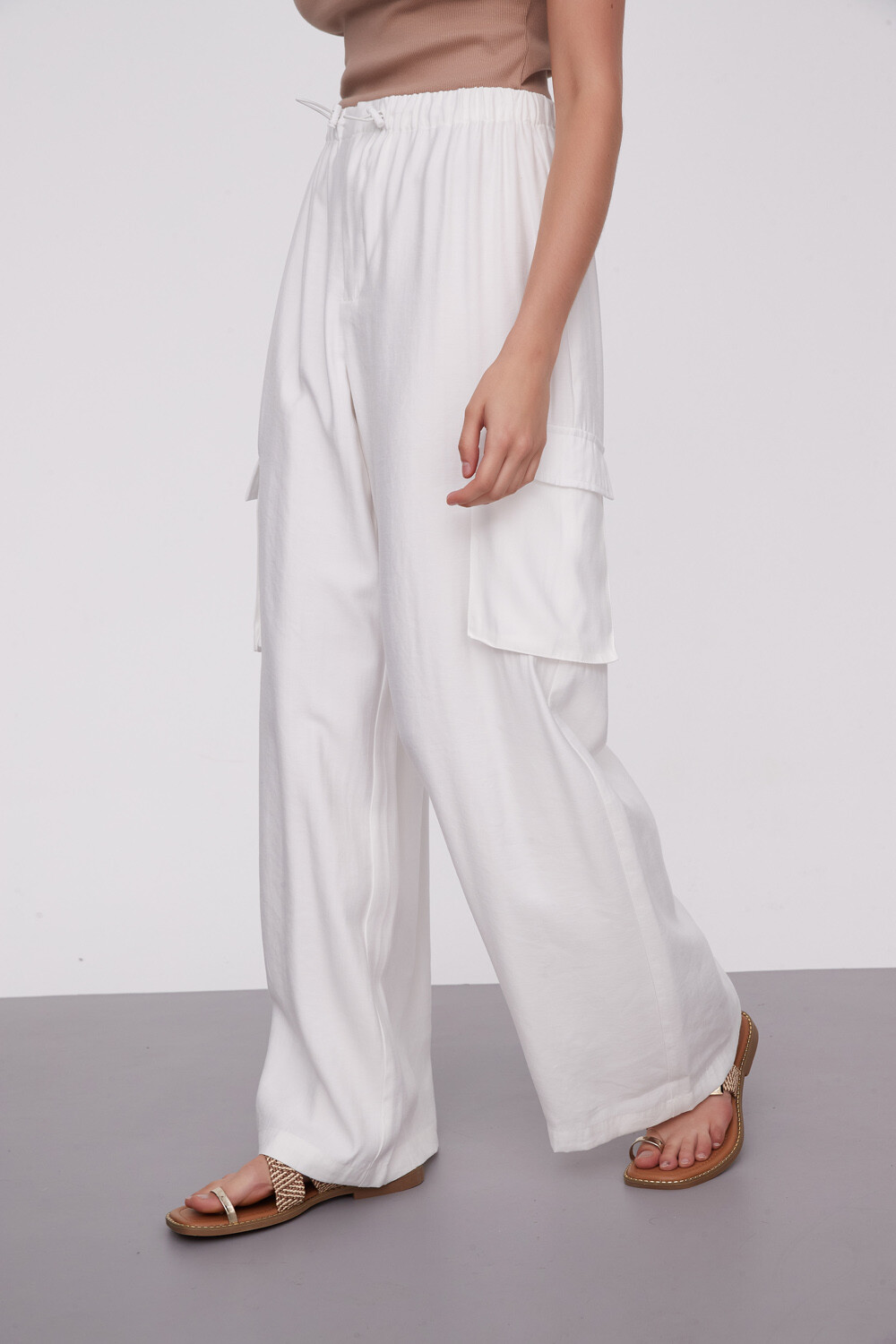 Pantalon Clamie Blanco