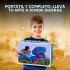 Set Valija Maletín Arte Escolar Didáctico 145 Piezas Pintar Variante Diseño Dinosaurio