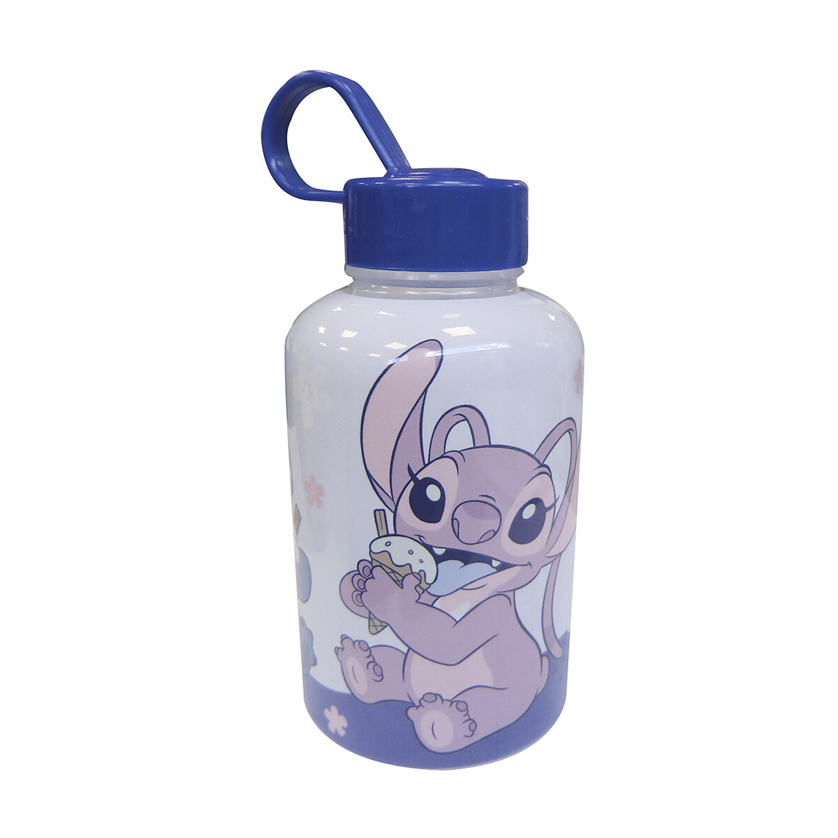 Botella Plástica Stitch 280 ml con Agarre 