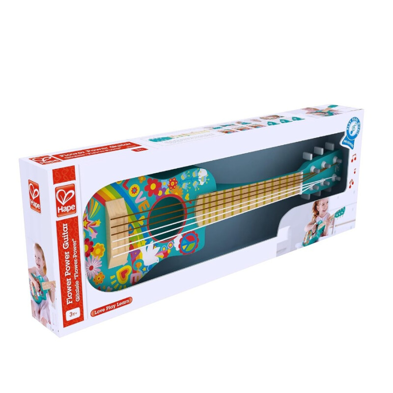 Guitarra Infantil Flower Power Hape Guitarra Infantil Flower Power Hape