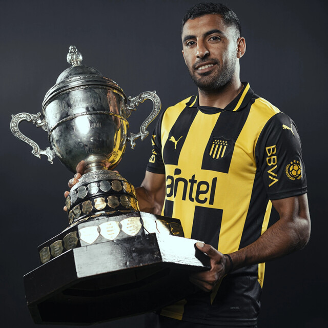 Camiseta de Hombre Puma Peñarol Home Amarillo - Negro