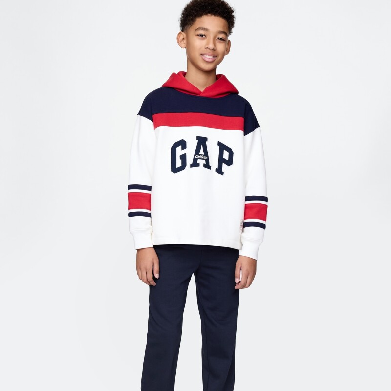 V-FRCH FT BAS HERITAGE LOGO JOG TAPESTRY NAVY