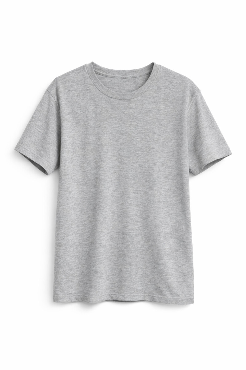 REMERA HESTIA - GRIS MELANGE M 