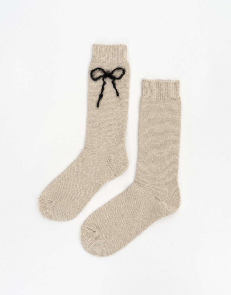 Medias Moño - Combinacion Bicolor 