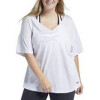 Remera REEBOK TS AC+COTTON de Mujer - FU2003 Blanco