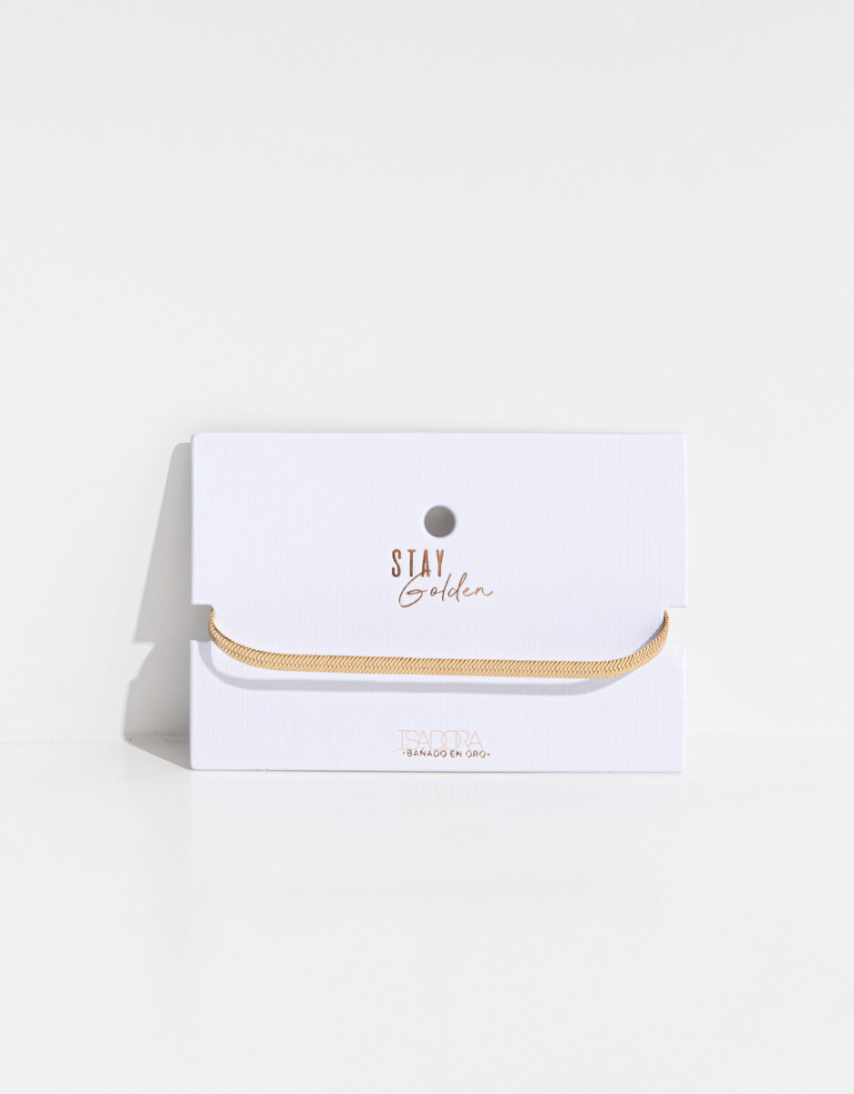 Pulsera De Cadena Snake 