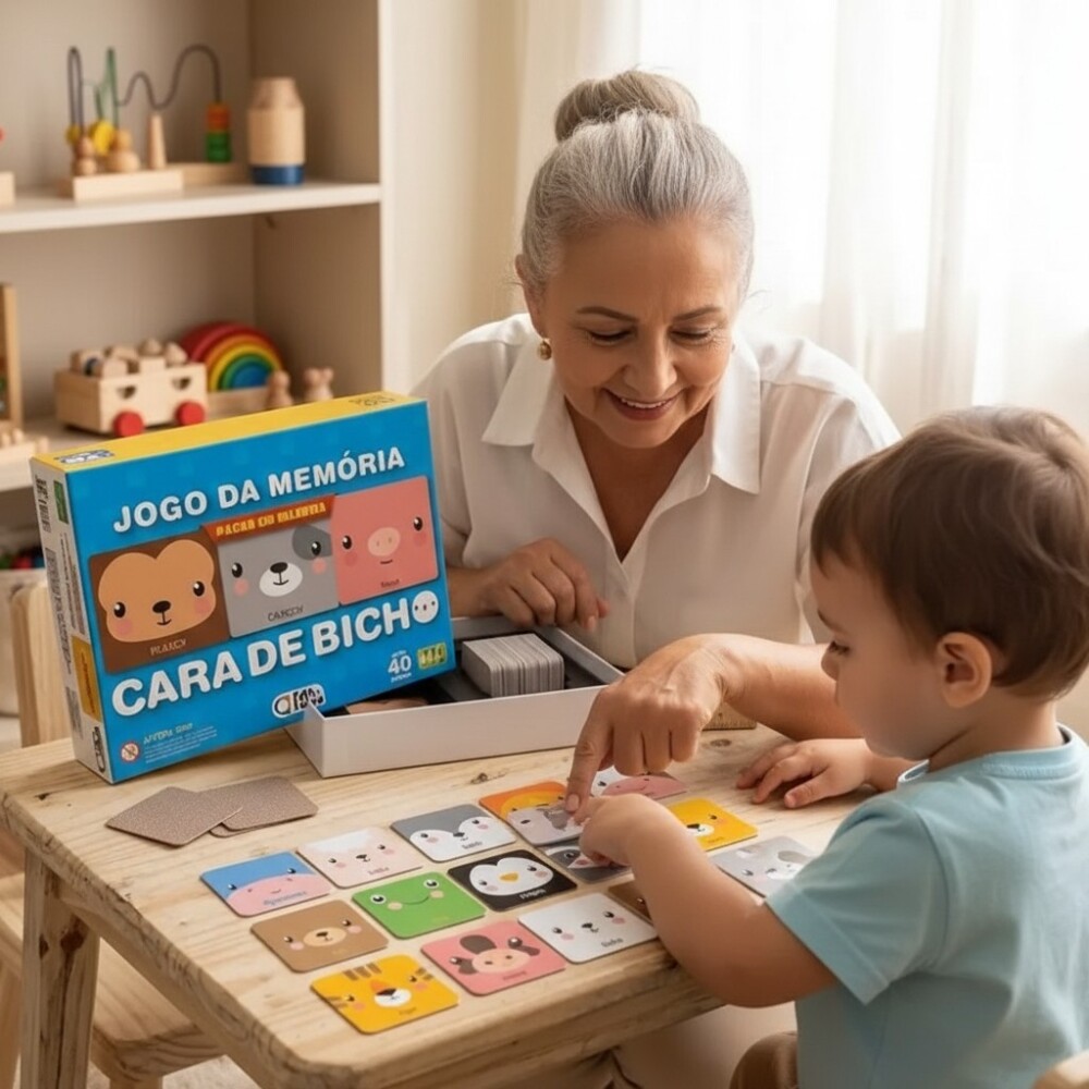 Juego de memoria cara de animales - GALA Juego de memoria cara de animales - GALA