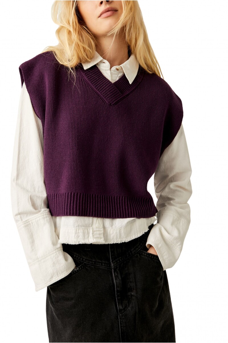 EASY STREET VEST Purpura