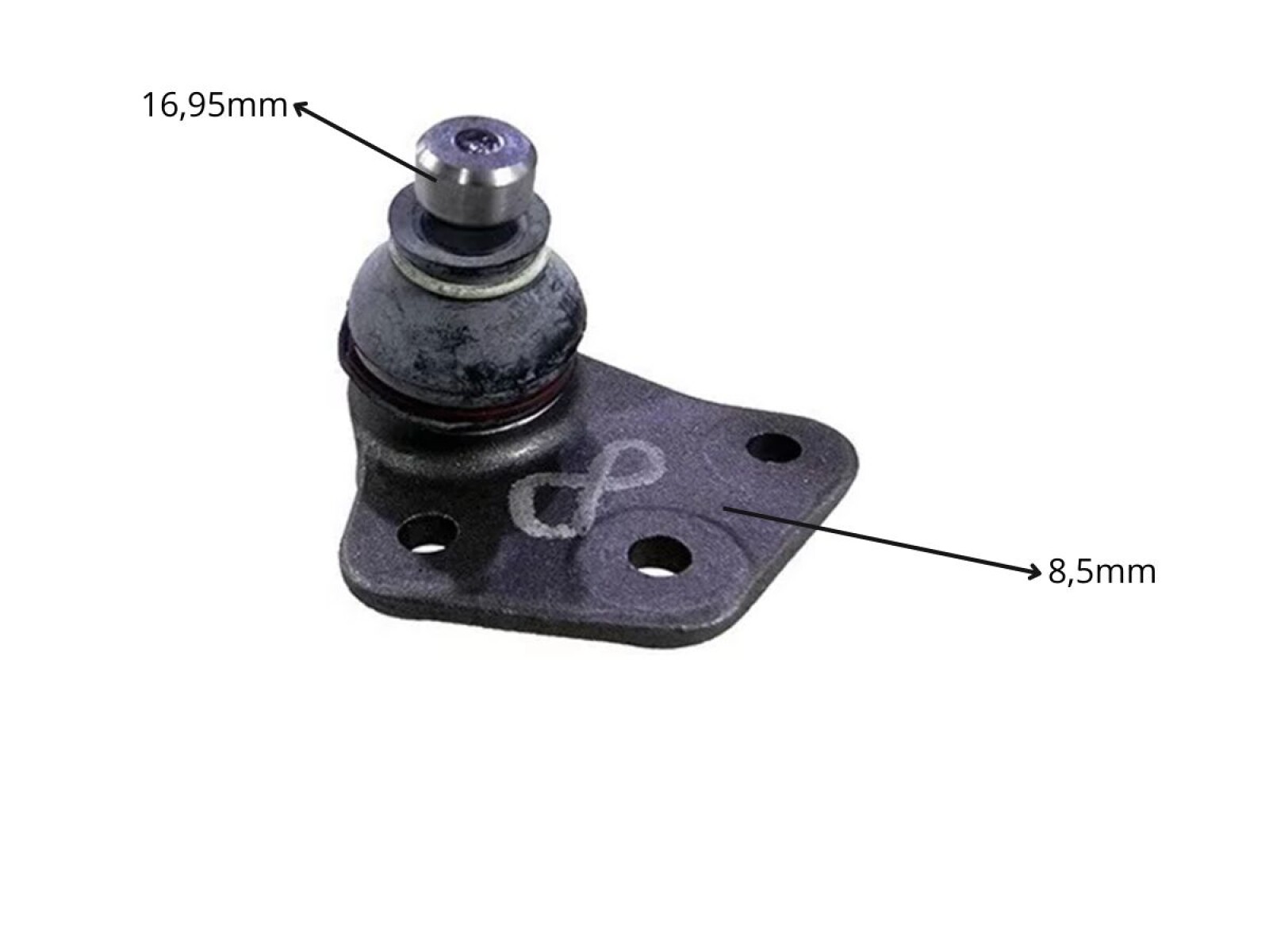 Rotula Fiat Idea Adventure/Idea/Palio/Strada 03-25 Izq 