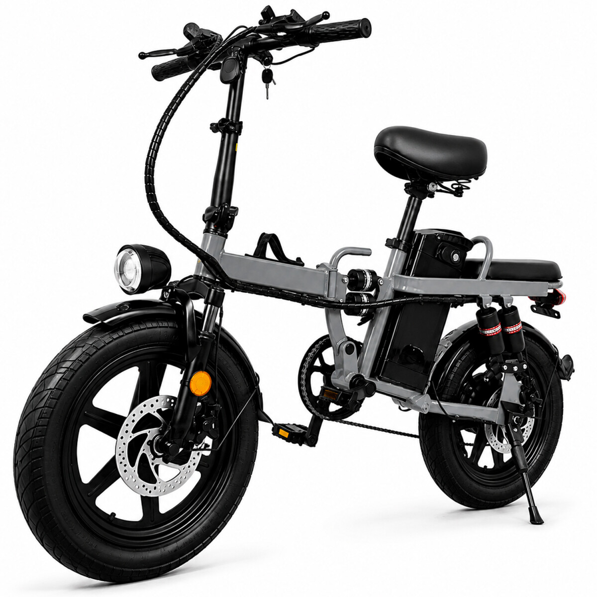 Bicicleta Eléctrica Sg04 Pl 16" 500w 100kg 35kmh - GRIS 