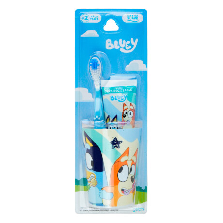 PACK BLUEY VASO+CEPILLO+CREMA DENTAL PACK BLUEY VASO+CEPILLO+CREMA DENTAL
