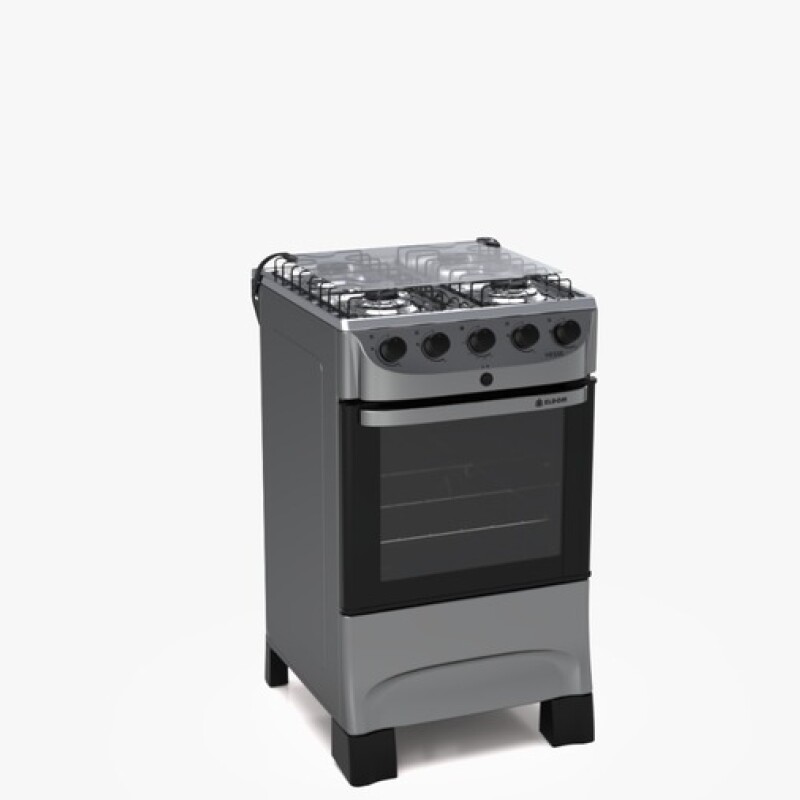 COCINA A GAS 4H HESSE GRIS COCINA A GAS 4H HESSE GRIS