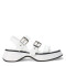 Sandalias de Mujer Miss Carol Sandalia BITOLA con hebillas Blanco