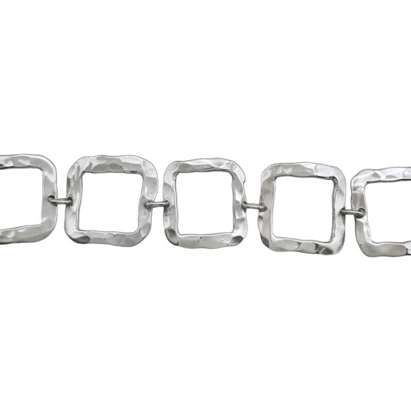 Pulsera Cuadrados-Plata 925-Sin piedra-PU3043 Sinpiedra