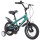 Bicicleta Bebesit Canyon Rodado 12 Con Rueditas Verde