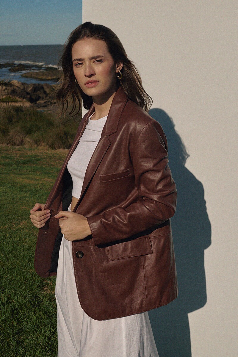 BLAZER ELIANA - BROWN 