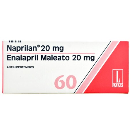 Naprilan 20 mg x60 Comprimidos â€“ Antihipertensivo Naprilan 20 mg x60 Comprimidos â€“ Antihipertensivo