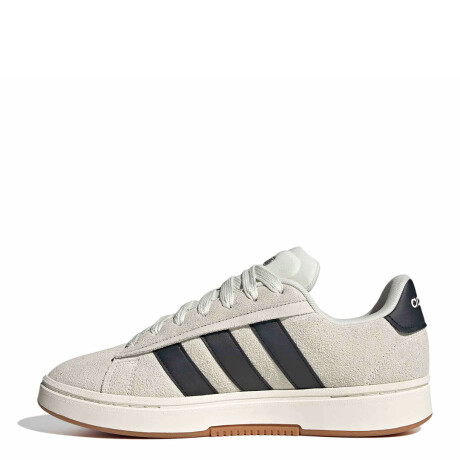 Championes Unisex Adidas Grand Court Alpha Gris - Negro