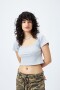 REMERA FORTE Gris Melange