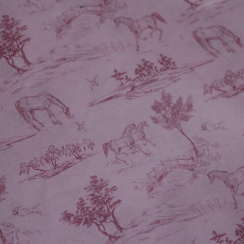 PAPEL FANTASIA ANILOX 70X100 CABALLOS ROSAS