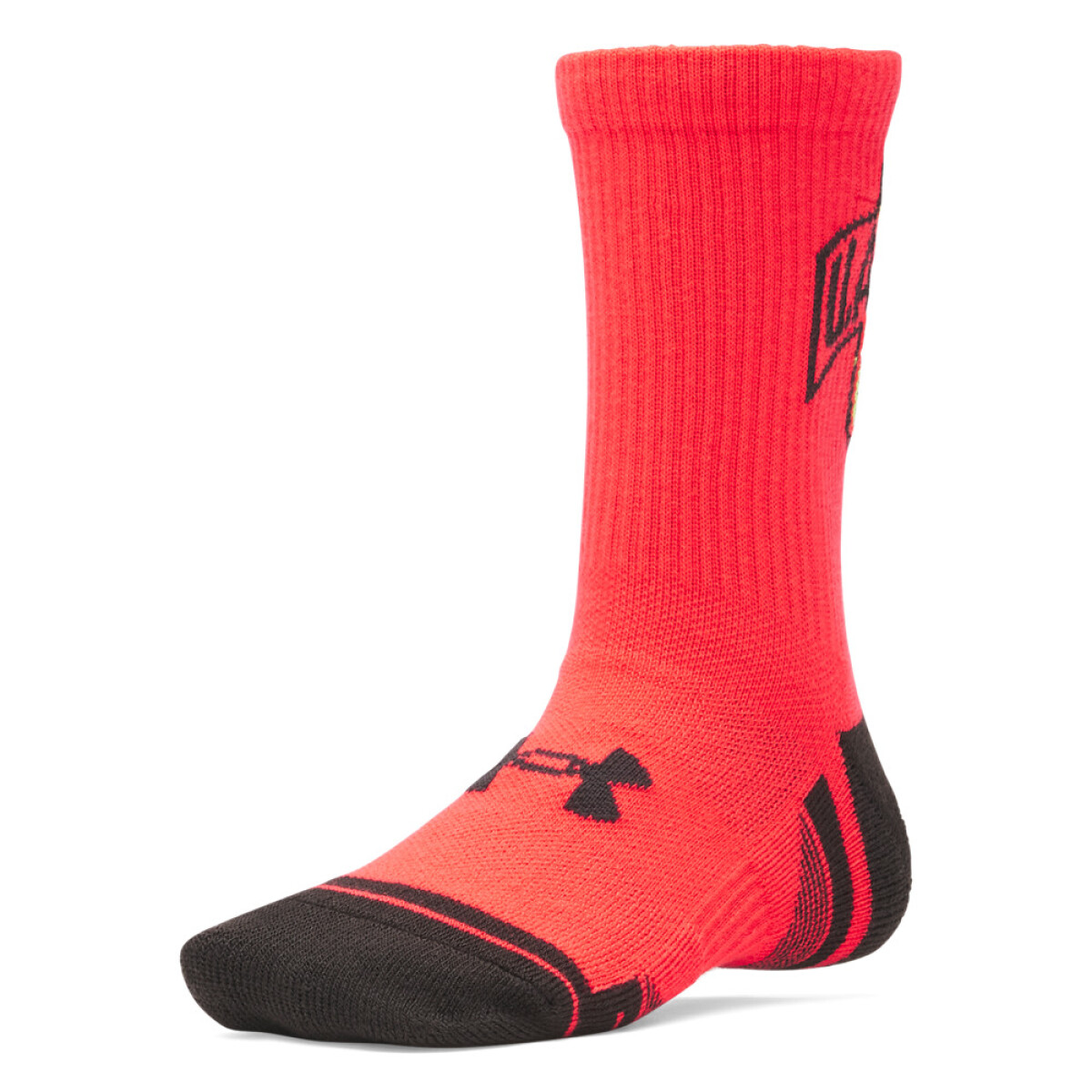 Y UA Perform Tech 3p Crew - RED-713 