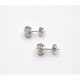 Caravanas En Oro 18K Blanco Y Brillantes 1.20 Ct Caravanas En Oro 18K Blanco Y Brillantes 1.20 Ct