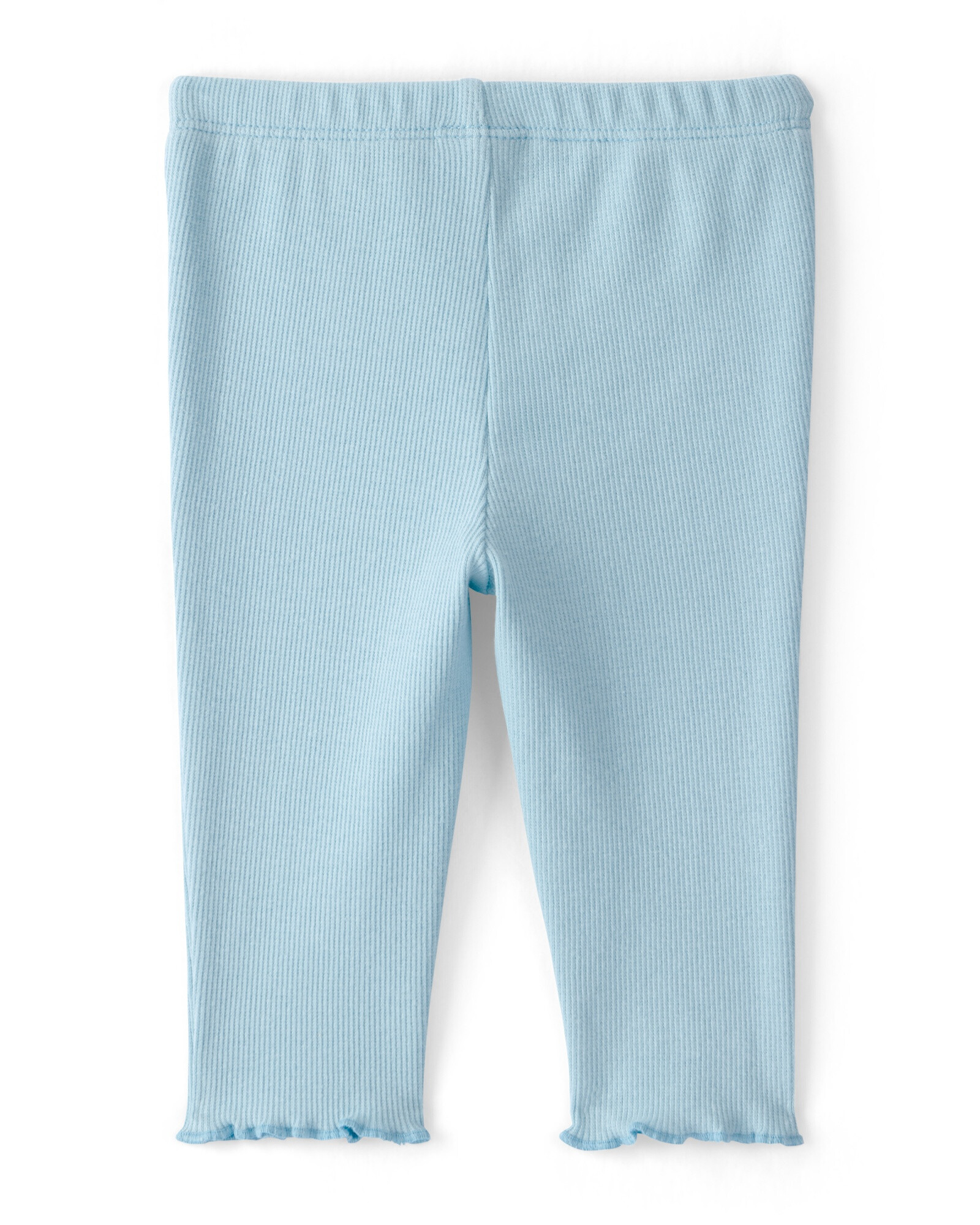 Pantalón de algodón acanalado, azul Pantalón de algodón acanalado, azul
