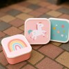 Set x3 tupper animales BUBA arco iris magix