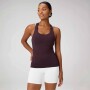 Polo Feather Tech+ Racerback Bividi Mujer Oxblood