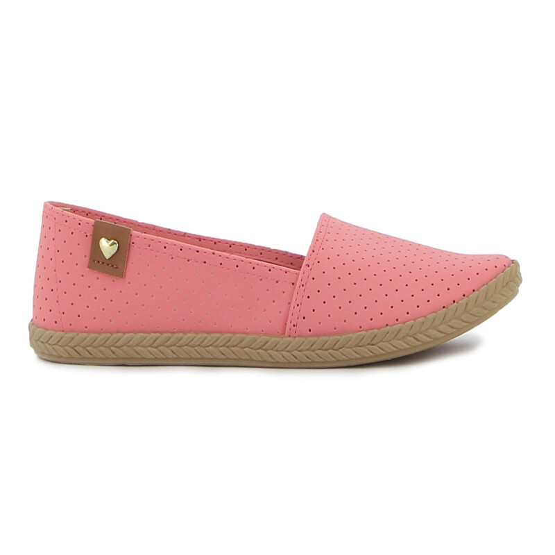 Moleca Zapatilla Casual Calada Coral