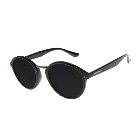 Lentes de sol unisex Chilli Beans Round Classic Glitter Negro Oscuro