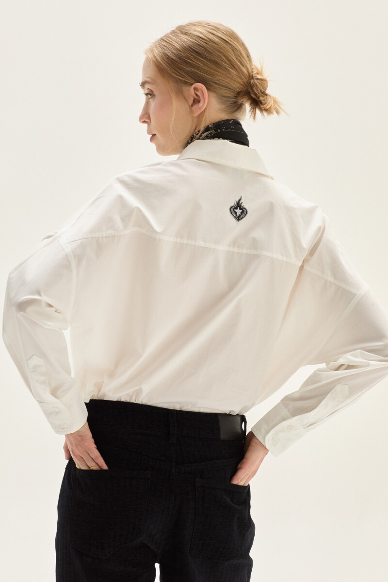 Camisa Hearts Blanco