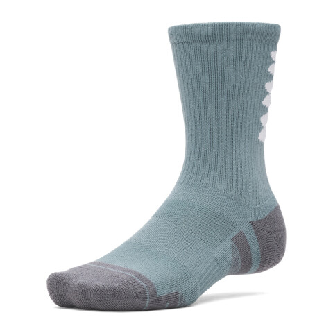 UA Perf Tech Nov 3pk Crew-BLU BLU-587