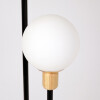 LAMPARA LED TRIPLE BCA C/BASE METAL NEGRO 25X157CM Unica
