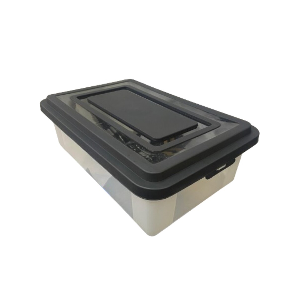CAJA ORGANIZADORA APILABLE 36 LITROS - Sin color 