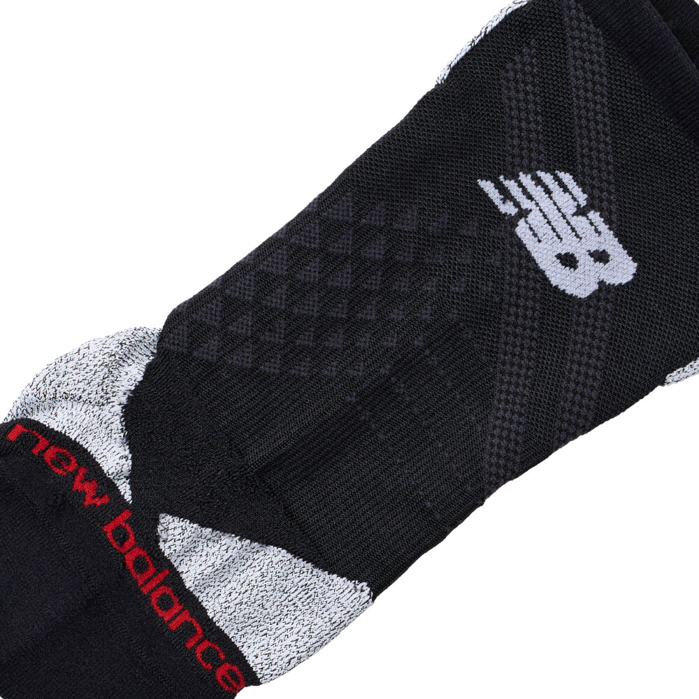 Medias Training Run Foundation 2.0 No Show Tab 1 Par Unisex Black