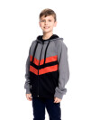 Campera Full Zip Umbro Junior Gry
