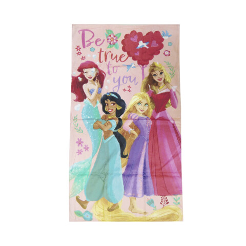 Toalla Playera 100% Algodón 70 x 130 cm Princesas Disney Juntas