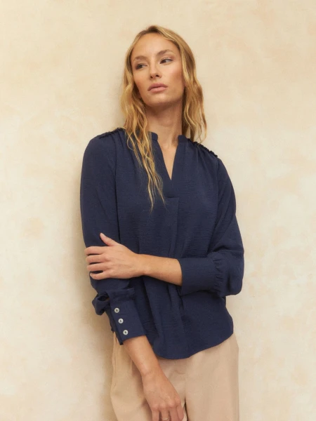 BLUZA ALLIE AZEDA AZUL