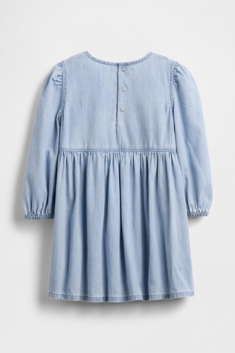 Vestido De Jean Toddler Niña Medium Wash
