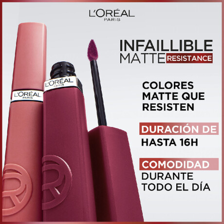 Labial Líquido L'Oréal Paris Infallible Le Matte Le Rouge N°420 Labial Líquido L'Oréal Paris Infallible Le Matte Le Rouge N°420
