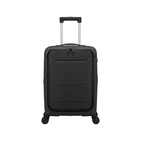 MALETA PLAST NEGRA 54X38X20CM Unica