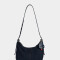 Bandoleras Bandolera Suede Con Charm - Azul Gastado