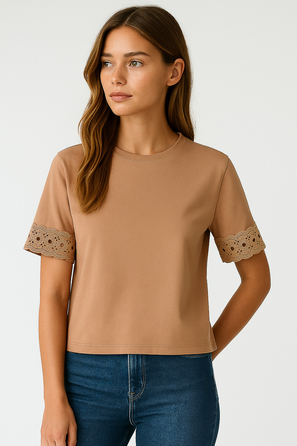 Remera Alixa Tostado