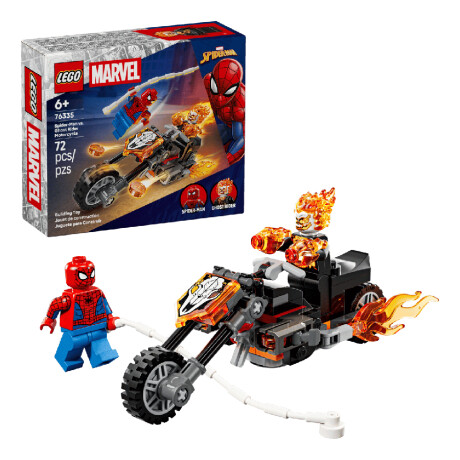 Lego Marvel - Spider-Man Vs. Ghost Rider Motorcycle - 72 piezas Lego Marvel - Spider-Man Vs. Ghost Rider Motorcycle - 72 piezas